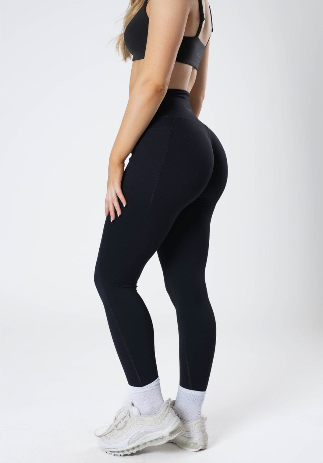 RecStretch Original Sculptseam Plus™ Pocket Legging Black Leggings/Joggers Paragon Fitwear 