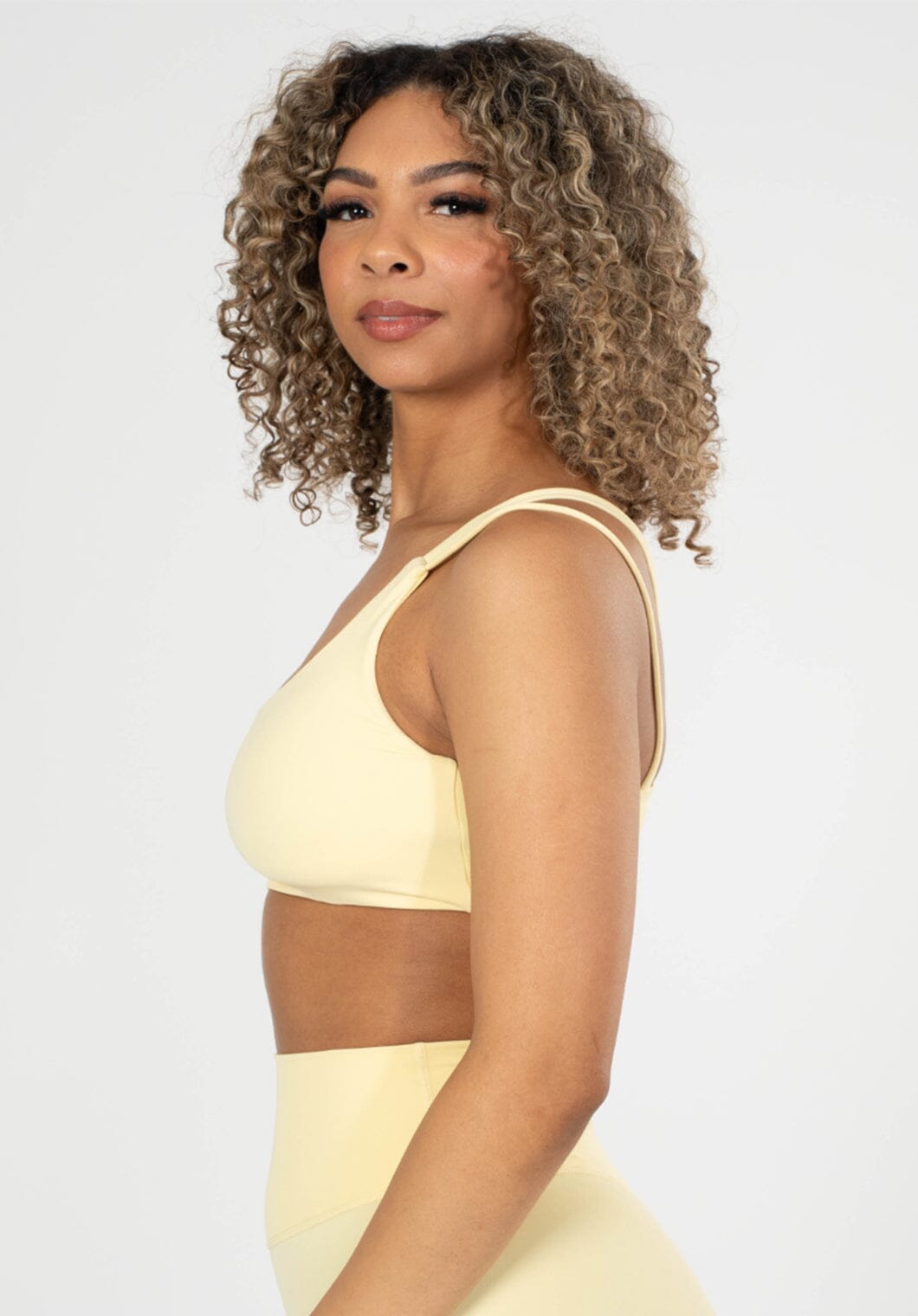 RecStretch Radiate Bra Lemon Drop Sports Bras Paragon Fitwear 