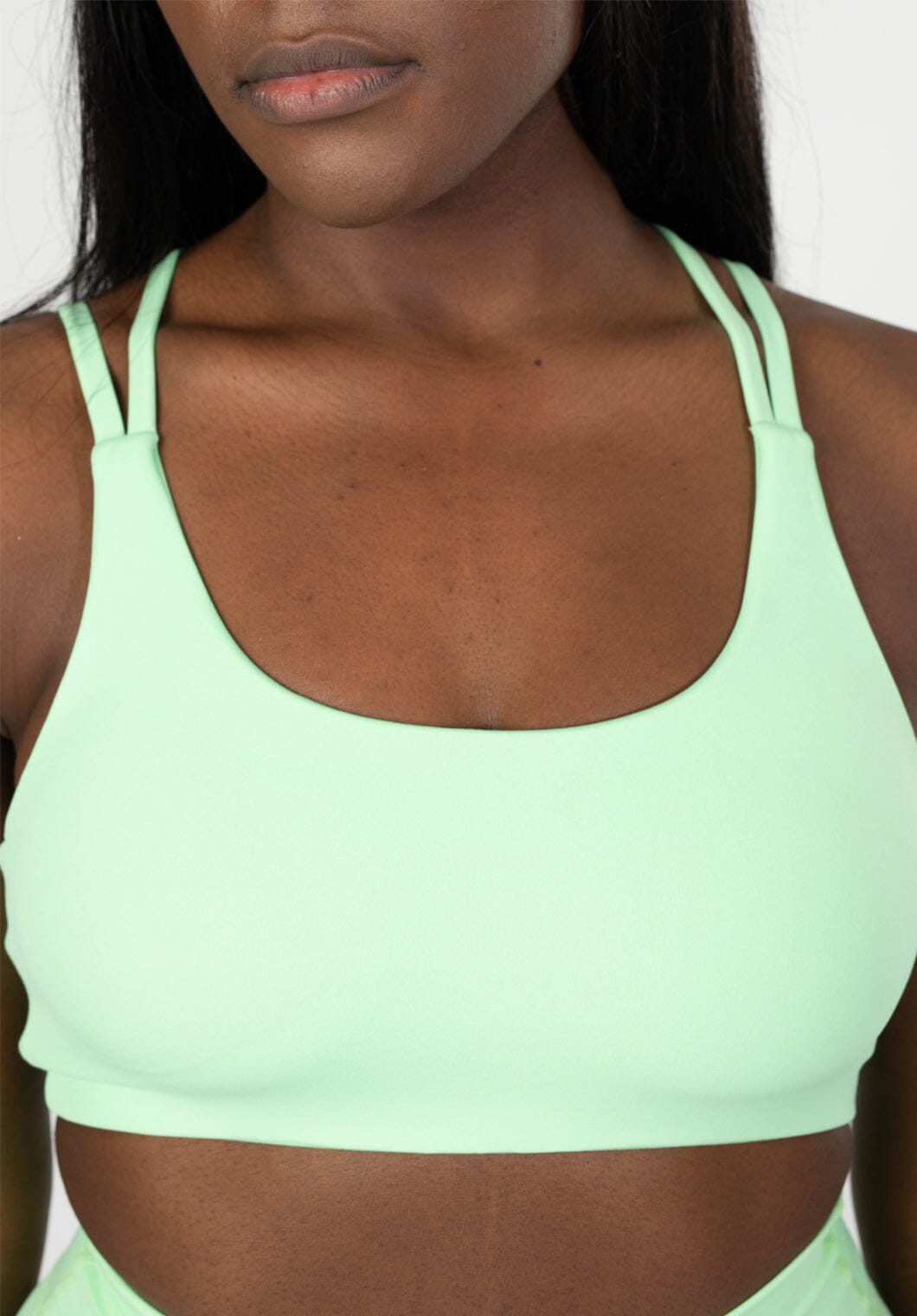 RecStretch Radiate Bra Mint Chip Sports Bras Paragon Fitwear 