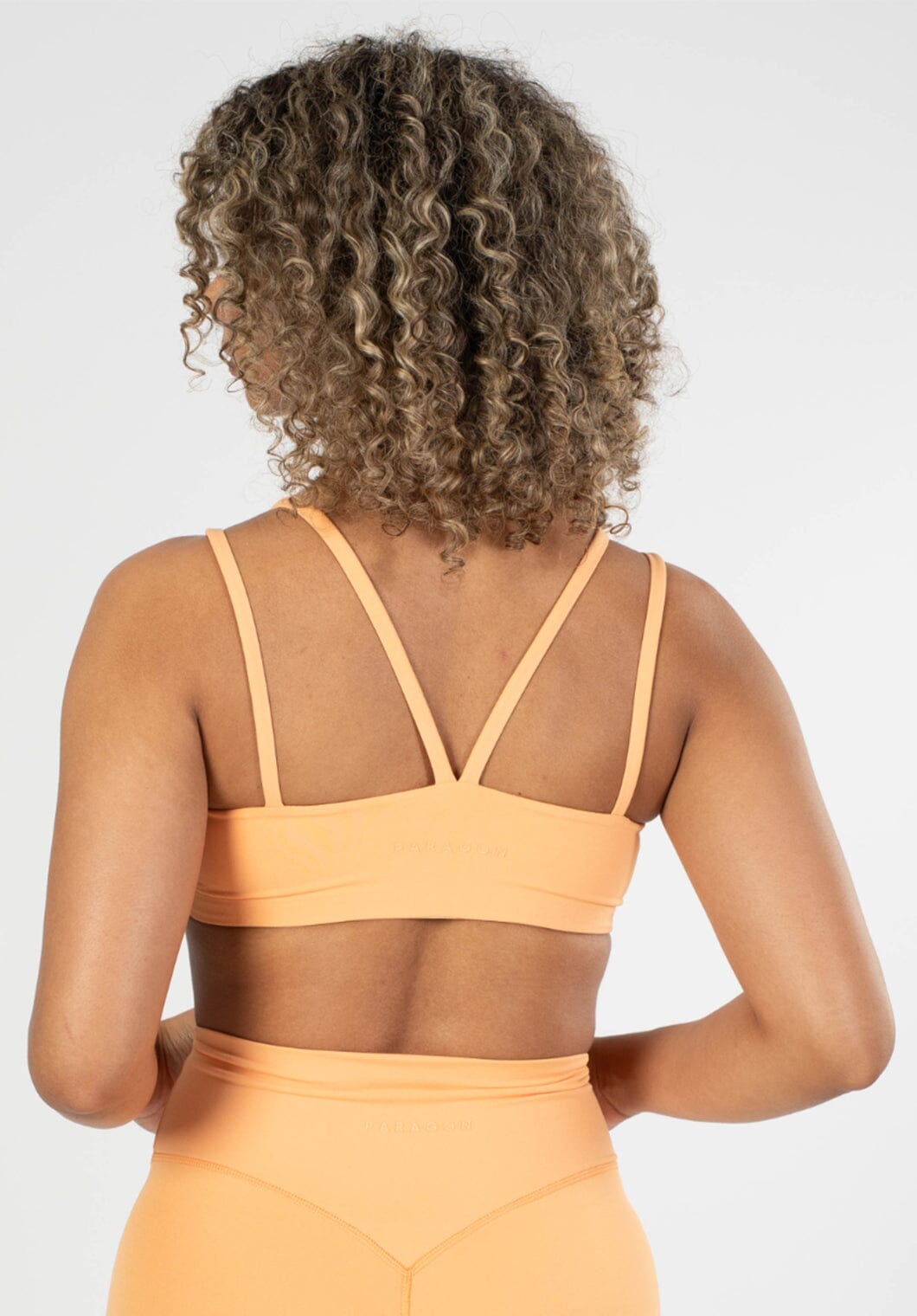 RecStretch Radiate Bra Orangesicle Sports Bras Paragon Fitwear 