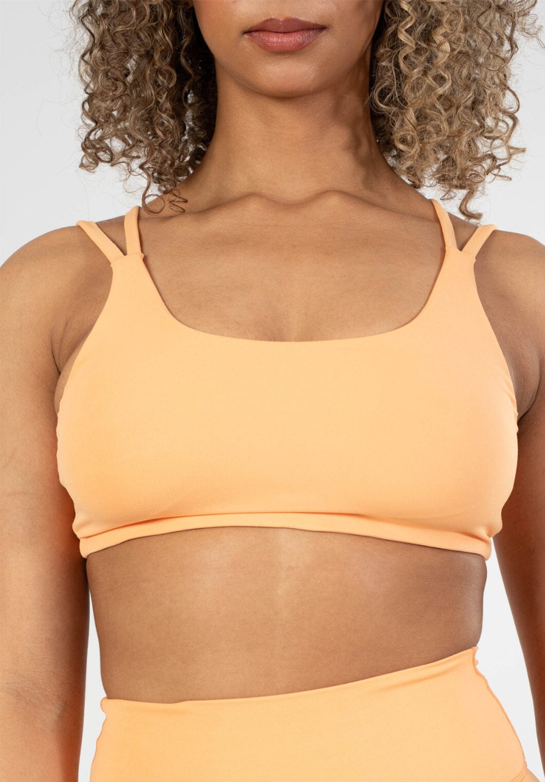 RecStretch Radiate Bra Orangesicle Sports Bras Paragon Fitwear 