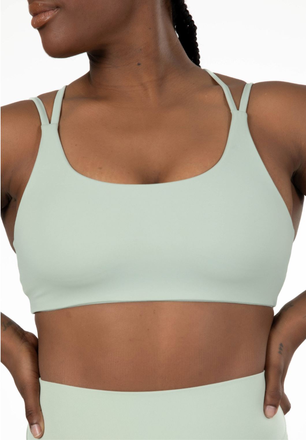 RecStretch Radiate Bra Sage Sports Bras Paragon Fitwear 