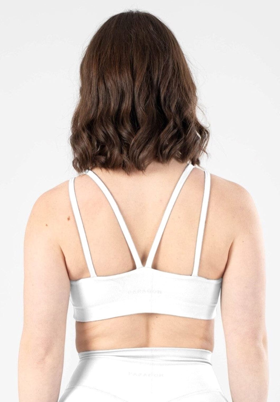 RecStretch Radiate Bra White Sports Bras Paragon Fitwear 