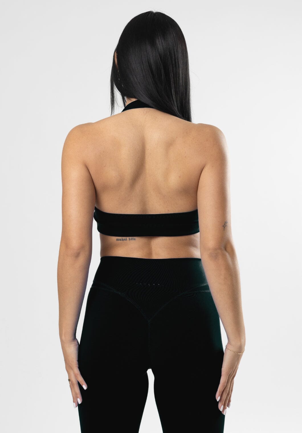 RecStretch Back Day Bra Black Sports Bras Paragon Fitwear 