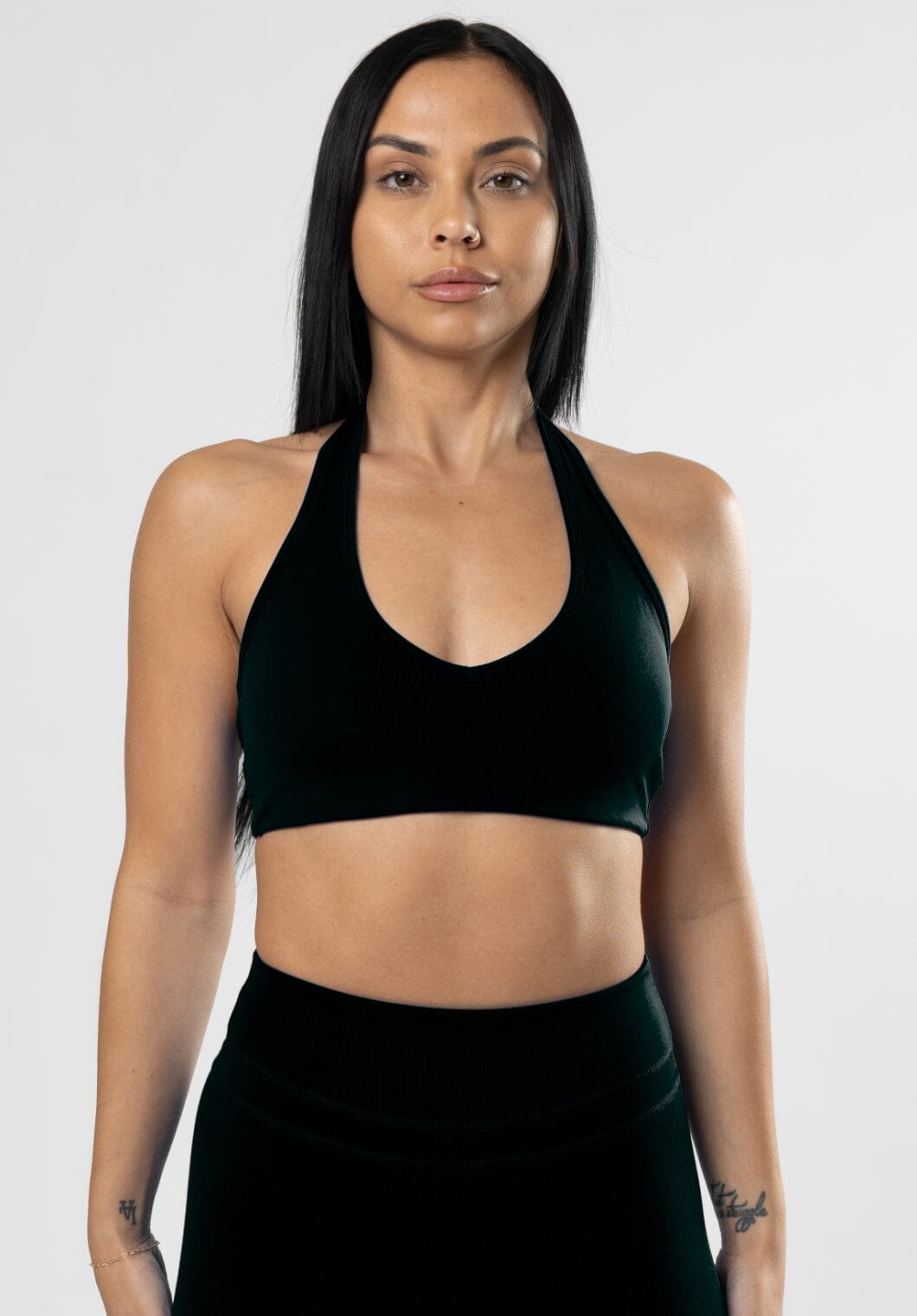 RecStretch Back Day Bra Black Sports Bras Paragon Fitwear 