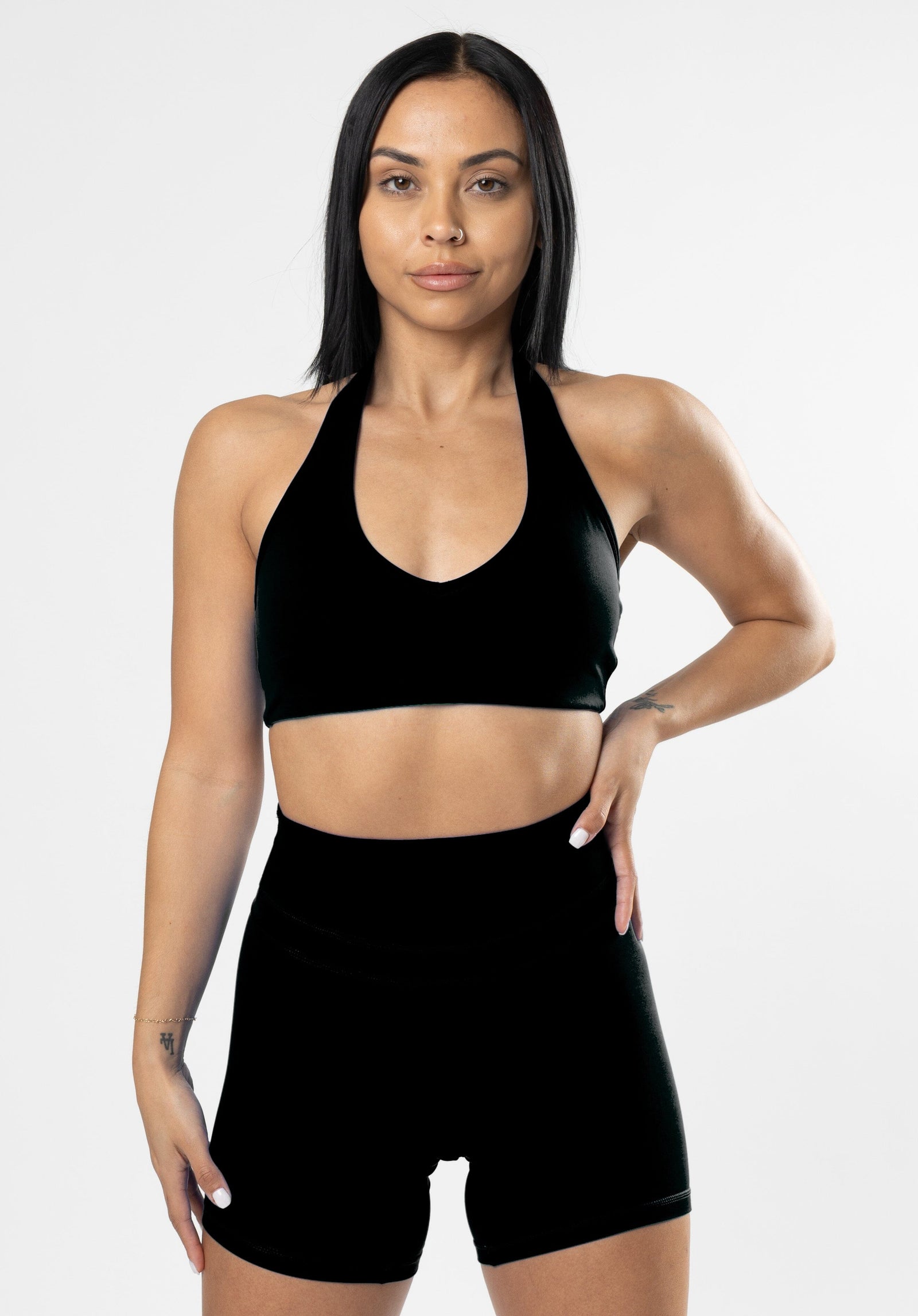 RecStretch Back Day Bra Black Sports Bras Paragon Fitwear 