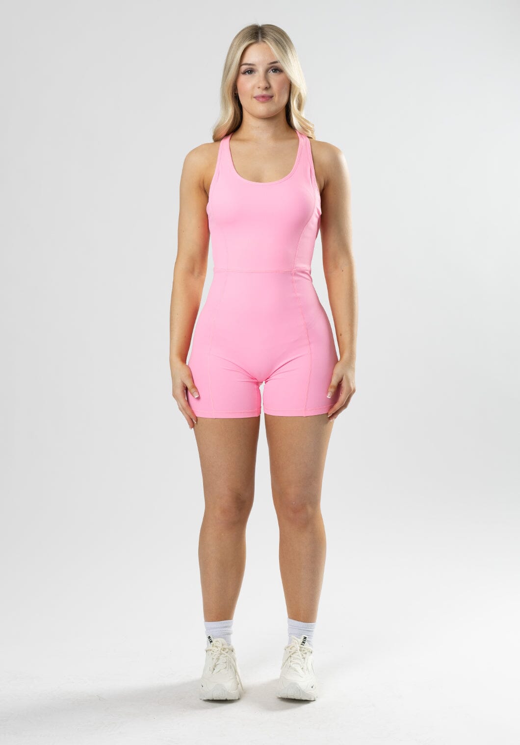 RecStretch Define Sculptseam™ Shortsuit Flamingo Shortsuit Paragon Fitwear 