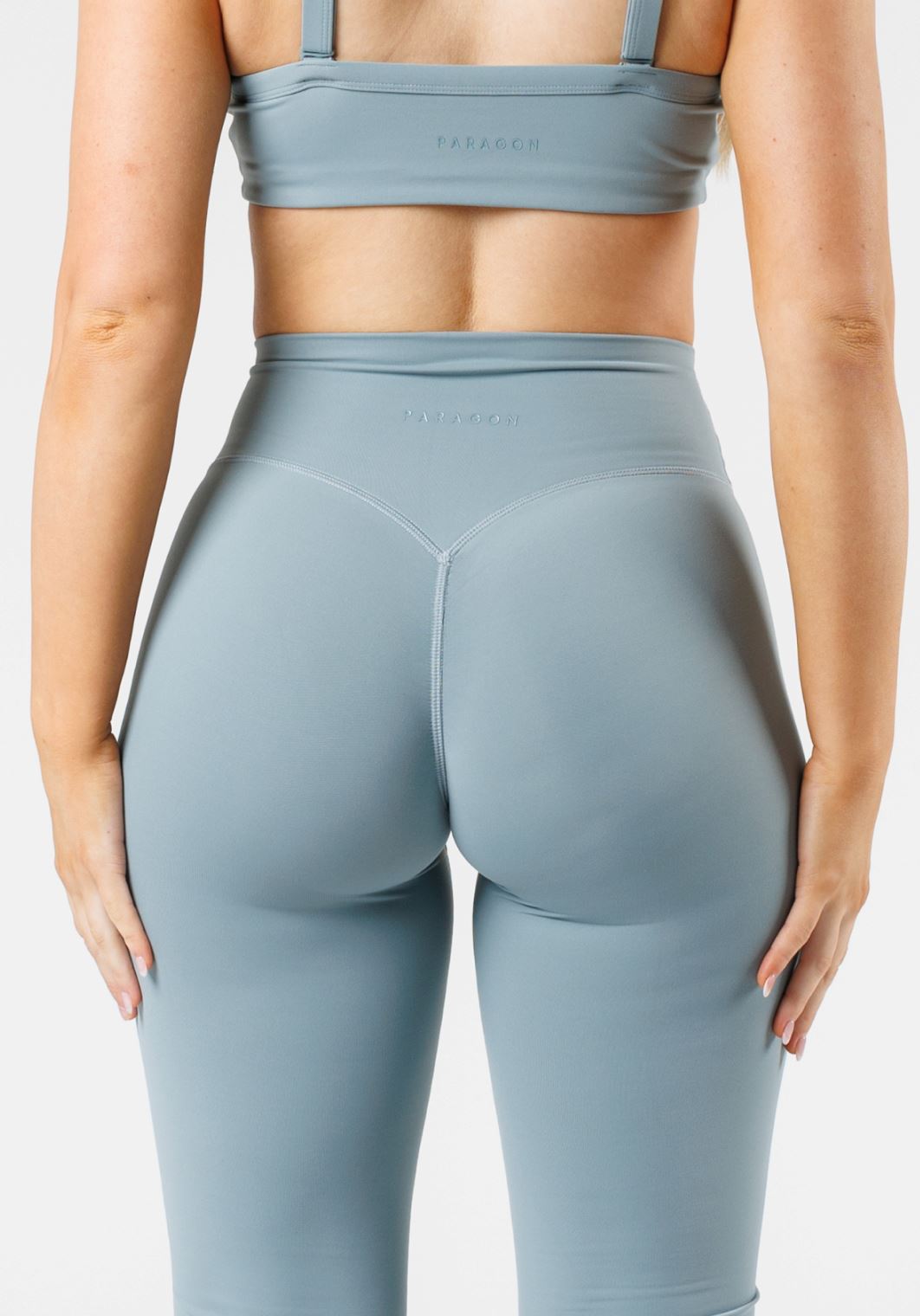 FormLux Original Sculptseam™ Plus Flare Legging 32" Mist Leggings/Joggers Paragon Fitwear 