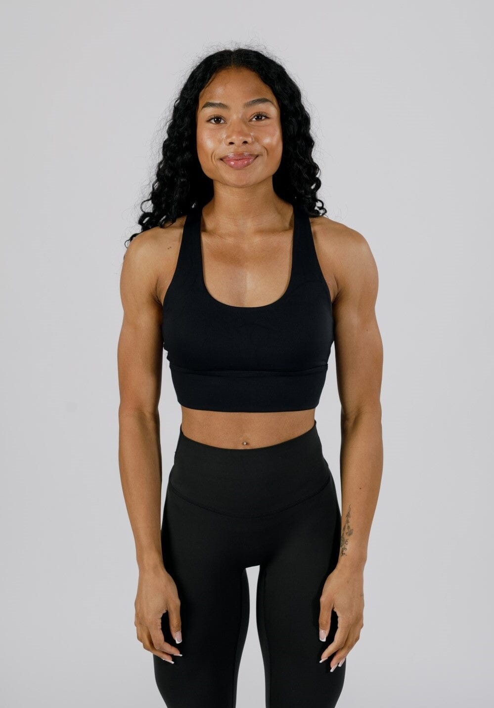 RecStretch™ Big Moves Bra Black Sports Bras Paragon Fitwear 