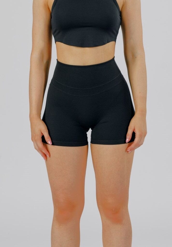 RecStretch™ Levitate Sculptseam Plus™ Short Black Shorts Paragon Fitwear 