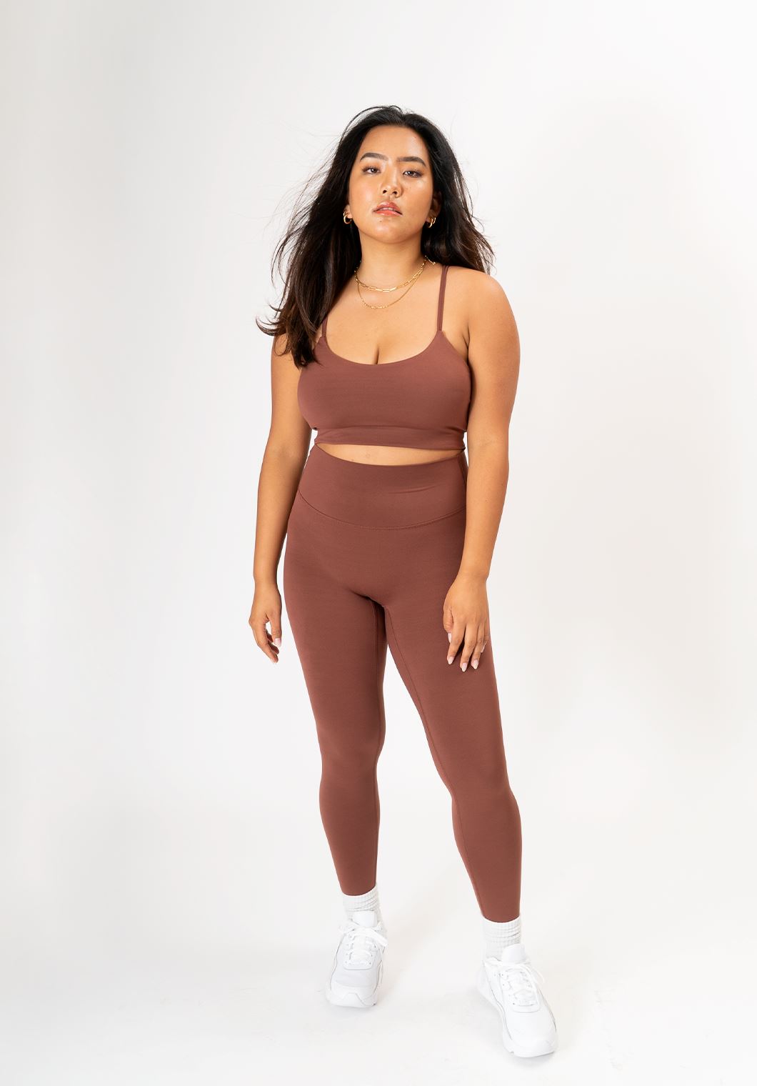 High Rise Naked Legging 25" Tobacco Leggings/Joggers Paragon Fitwear 