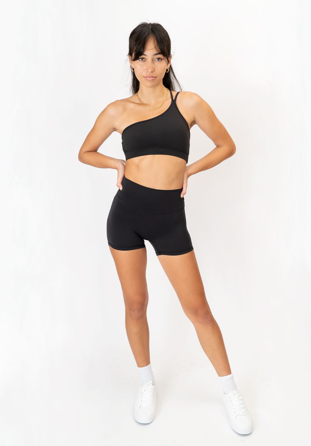 High Rise Naked Short 3.5’’ Black Shorts Paragon Fitwear 