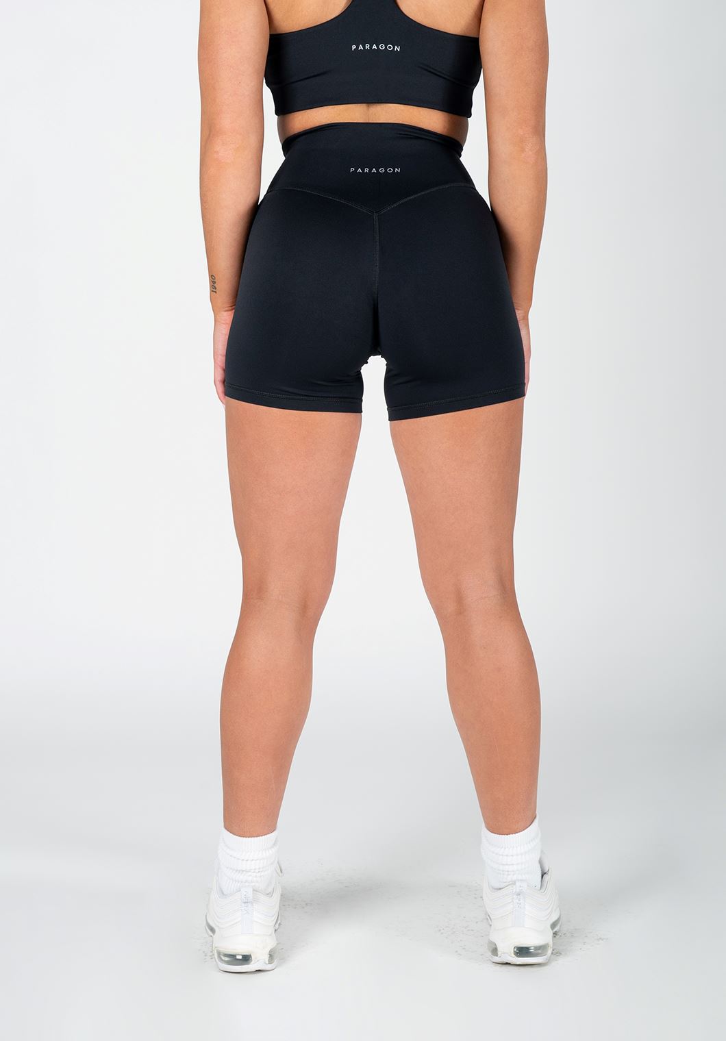 Sculptseam RecStretch Short 3.5" Black Shorts Paragon Fitwear 