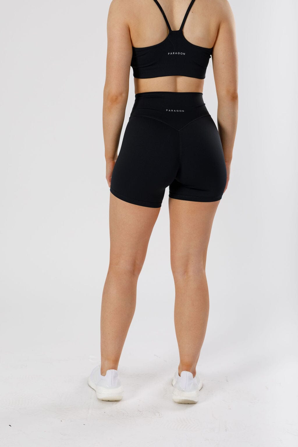 Sculptseam RecStretch Short 3.5" Black Shorts Paragon Fitwear 