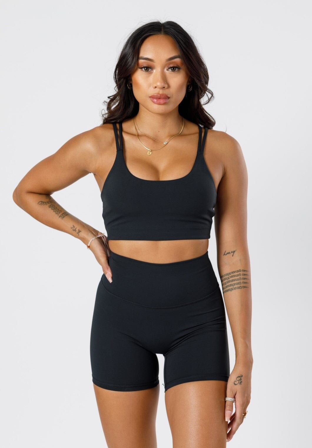 FlexSweat Radiate Bra Black Sports Bras Paragon Fitwear 