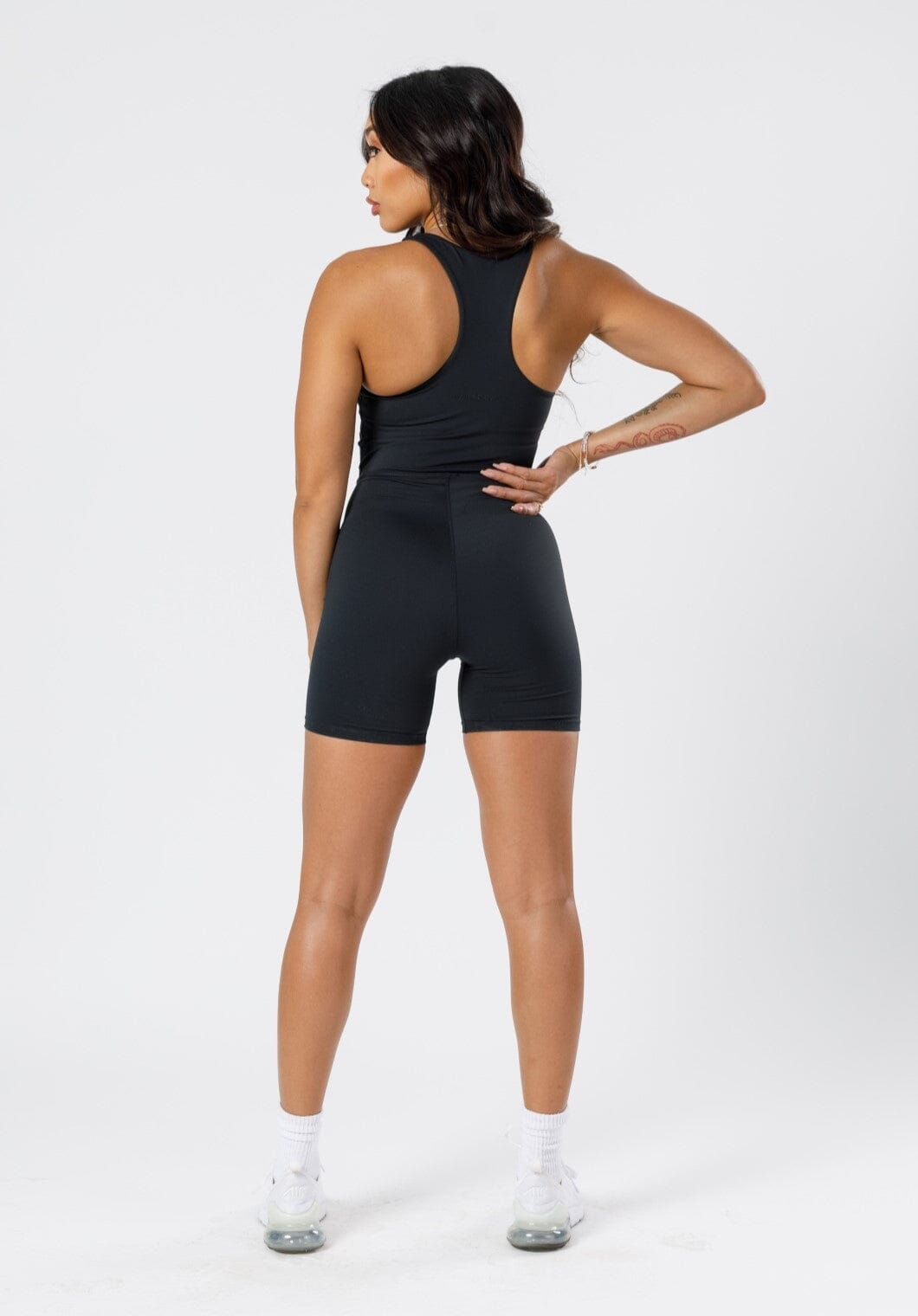 FlexSweat Shortsuit Black shorts Paragon Fitwear 