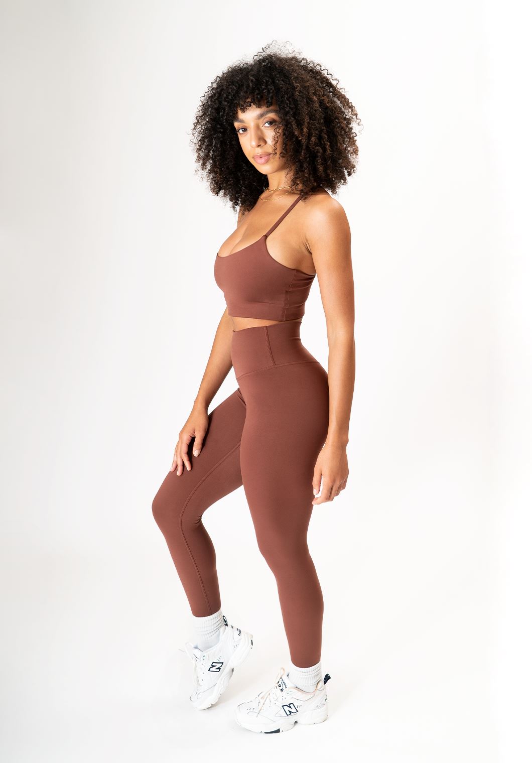 High Rise Naked Legging 25" Tobacco Leggings/Joggers Paragon Fitwear 