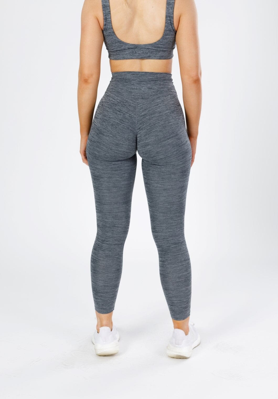 Reluna Spacedye Original Sculptseam Legging Grey Static Sports Bras Paragon Fitwear 